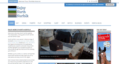 Desktop Screenshot of enjoynorthnorfolk.com